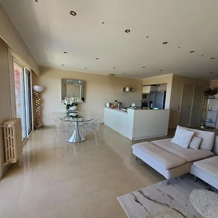 Lägenhet Cannes Magnifique Vue Mer, 2 Chambres, Grande Terrasse Et Parking Cannes