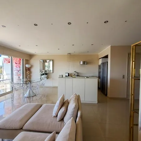 Lägenhet Cannes Magnifique Vue Mer, 2 Chambres, Grande Terrasse Et Parking